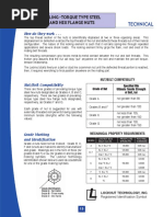 Locknut Technical Specs