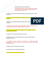 Preguntero Parcial 1 Derecho Procesal 1