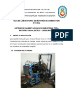 Sistema de Alimentación de Combustible para Motores Gasolineros - Carburador