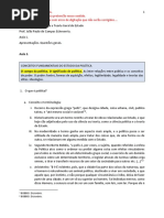 Aulas de Ciência Política e Teoria Geral Do Estado