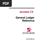 General Ledger Reference: Technical Manual