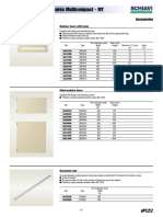 Floor Standing Enclosures Multicompact - MT: Accessories