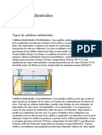 Calderas Industriales Informe