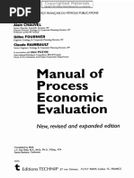 Manual of Process Economic Evaluation