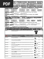 Lista Precios Marzo 2021 PVP