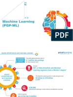 PGP Machine Learning Brochure