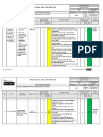 Risk Assessment For Installation of Fire Alarm System & PAVA System