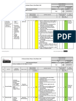 Risk Assessment For Installation of Grill, Diffuser & Louvers RA 36