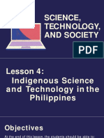 Lesson 4 - Indigenous Science and Technology in The Philippines