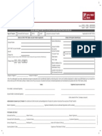 Fund Transfer Form: (Applicable For Existing Customers)