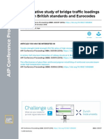 Comparative Study of Bridge Traffic Loadings Between British Standards and Eurocodes