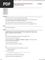 Fortigate Factory Default Procedure