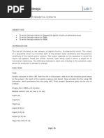 Digital System Design: Implementation of Sequential Circuits