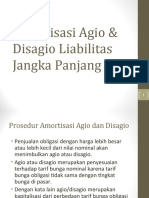 Liabilitas Jangka Panjang - Amortisasi Agio Disagio