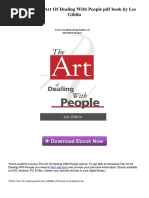 The Art of Dealing With People PDF Book by Les Giblin