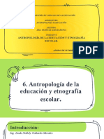 Antropologia de La Educación