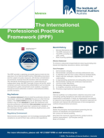 Factsheet: The International Professional Practices Framework (IPPF)