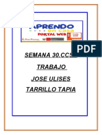 Trabajo de Jose Ulises Tarrillo Tapia Ccss