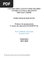 Portafolio Docente W. 2019-2020