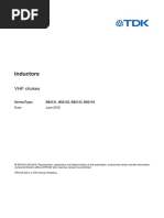 Inductors: Data Sheet Data Sheet