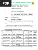 Informe 001 - Movimiento de Participantes N°01