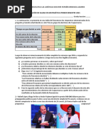 Evaluación de Salida en Matemática Primer Bimestre