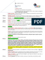 Horario Domingo