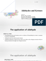 Aldehydes and Ketones - Group 3