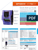 Optidrive Elevator Quick Start-Up Guide V1.00