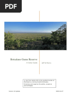 Botsalano Game Reserve Visitor Guide