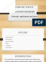 Forensic Science Mass Spectrometry (Principle, Applications and Types)