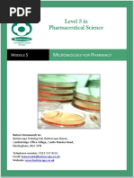 Module 5 Microbiology For Pharmacy