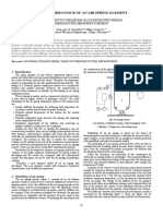 Dynamic Behaviour of An Air Spring Element