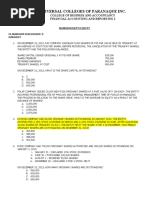 Exercise Problem 2 - Shareholder's Equity