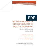 Informe de Impacto Sociodemográfico