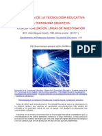 Documento. Evolucion Tecnología Educativa. UNIDAD 1