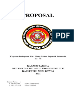 Proposal Hut Ri 76 Karang Taruna