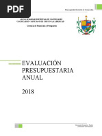 Evaluacion Presupuestaria y Evaluacion de La Gestion Municipal Guia