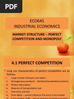 Market Structure - Competition and Monopoly