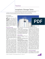 Designing Atmospheric Storage Tanks: Engineering Practice