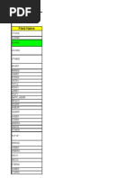 Guidelines For Filling Customer Master Template: Field Name