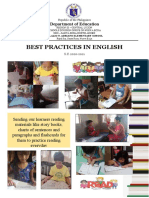 Best Practices in English: Department of Education