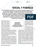 Trabajo Social y Pobreza