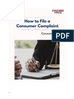 Guide For Litigation in Consumer Court - Buyingguide