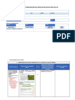 Matriz de Preparacion Del Dialogo Reflexivo Ejemplo