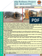 HSE Bulletin - 41 Lifting Operation 14.06.13