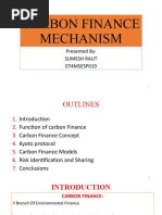 Carbon Finance Mechanism