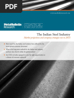 The Indian Steel Industry: Market Projections and Company Strategies Out To 2015