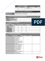 Plantilla 016 Plan de Gestión de Beneficios