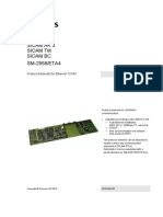 Sicam Ak Sicam Ak 3 Sicam TM Sicam BC SM-2558/ETA4: Protocol Elements For Ethernet TCP/IP